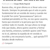 El dilema de Mati; con velo o sin velo?? - 1