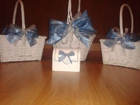 Conjunto de Cestas y Porta anillos