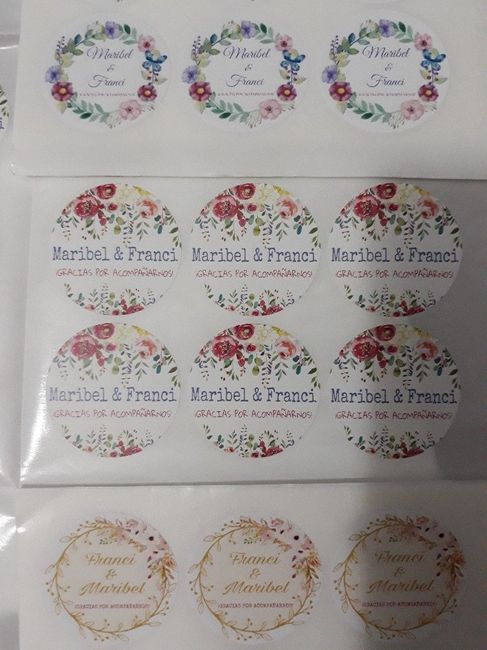 Pegatinas para regalos - 1