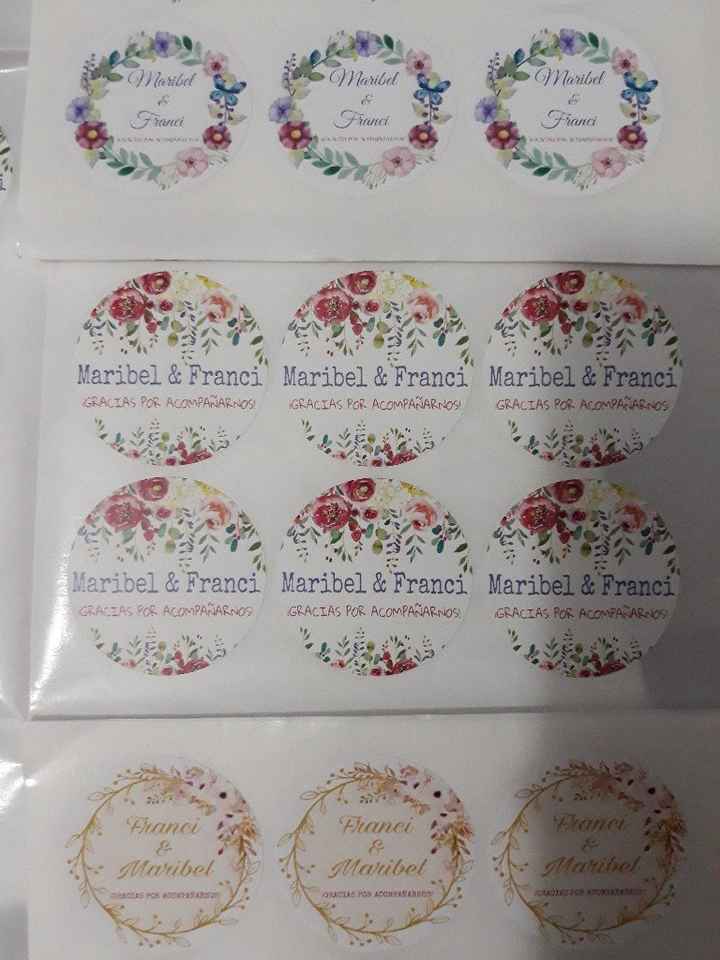 Pegatinas para regalos - 1