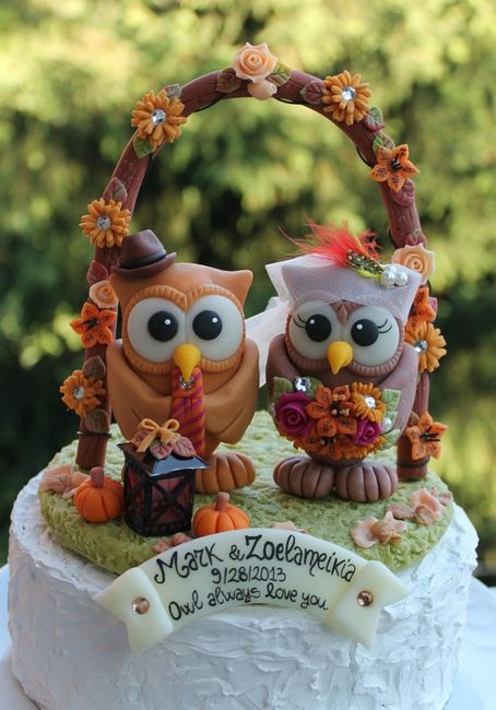 Búhos tarta