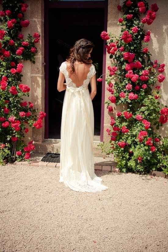 Vestido escote espalda
