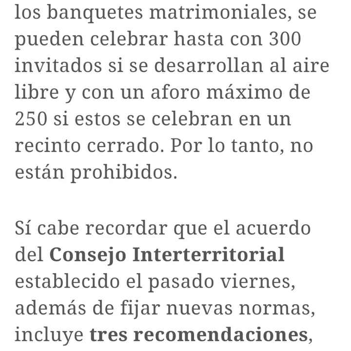 Sabéis cómo están siendo las bodas Covid? - 1