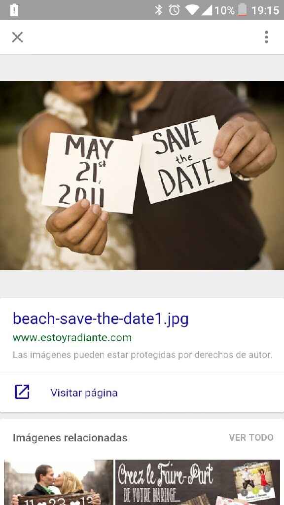 Save the date en español - 1