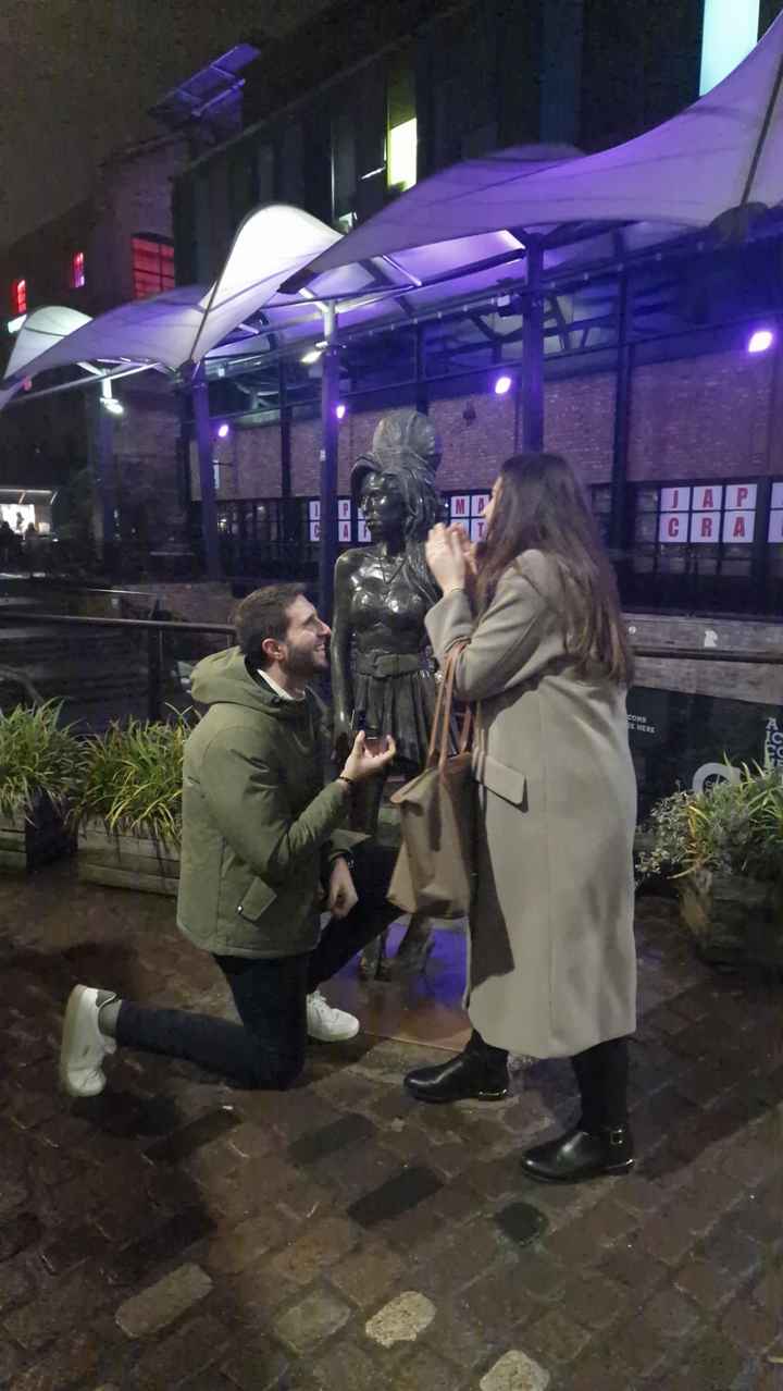 ¿Hincó rodilla en la pedida de mano? 😏 - 1