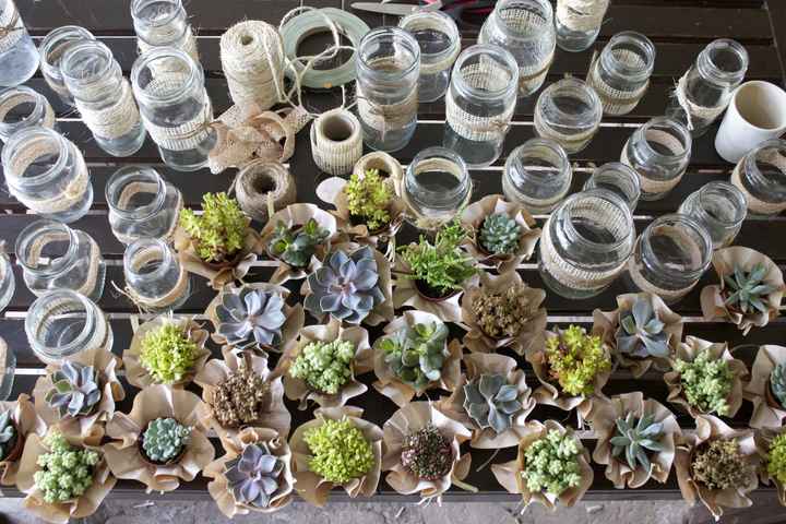 Detalles de boda de "La Silvestre" flores