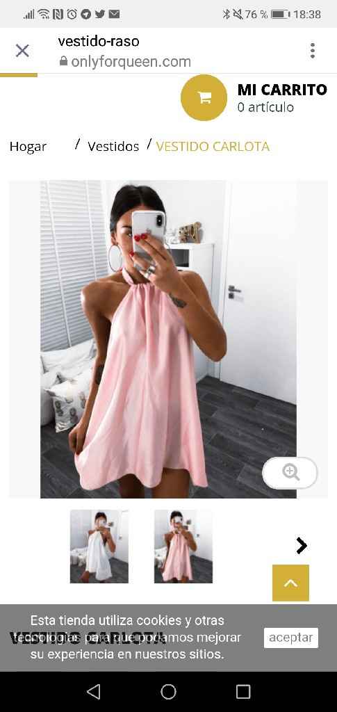 Vestido para arreglarse - 1