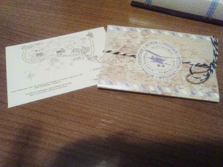 Nuestras invitaciones!!! por fin, las últimas por repartir :) - 4