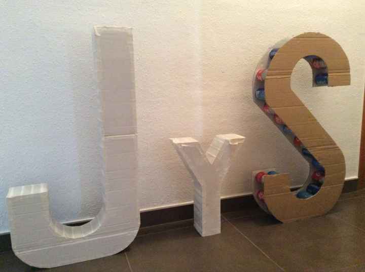 Letras decoracion - 1