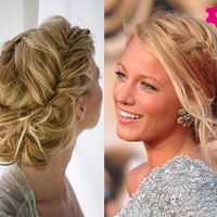 recogido con trenza