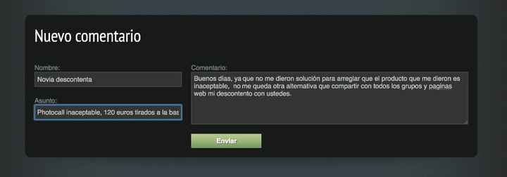 libro de visitas