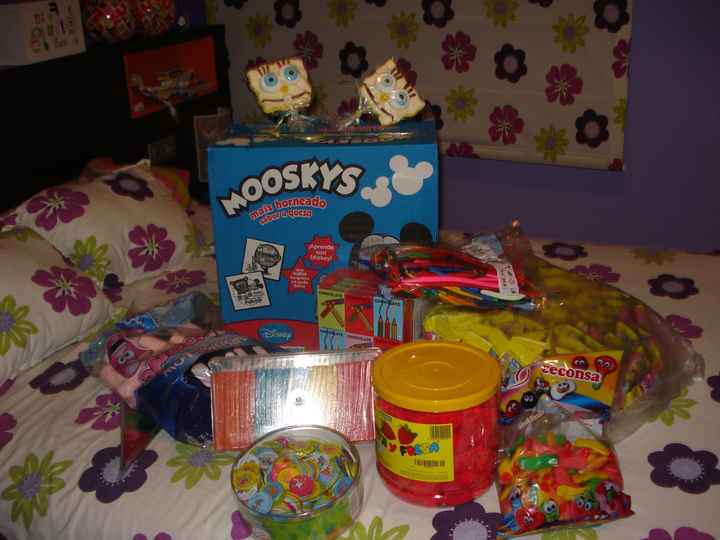 preparando las chuches