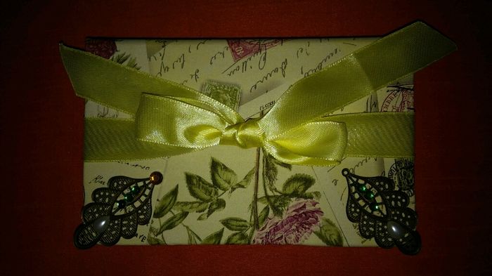 Ya hice mi porta arras y anillos! - 2