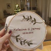 Portalianzas bordado - 2