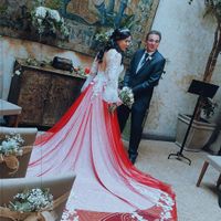 Soy la del vestido con la cola roja...y ya tengo primeras fotos!! hahah - 2