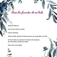 Vane: Los favoritos de mi boda - 1