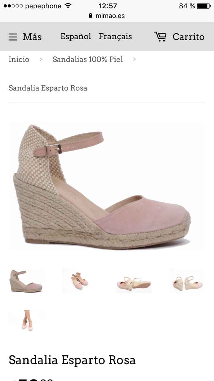 Zapatos con poco tacón y ancho! - 1