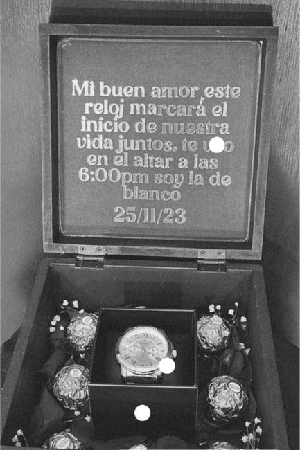 Regalo reloj novio 1