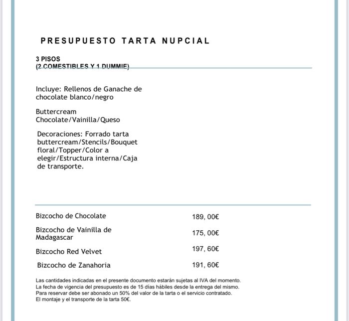 Tarta nupcial 3