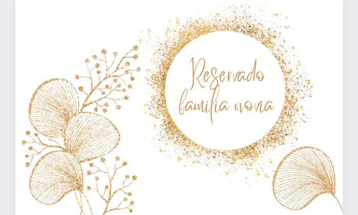 Carteles reservado sillas ceremonia 1