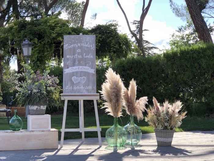 Boda estilo boho/vintage 1