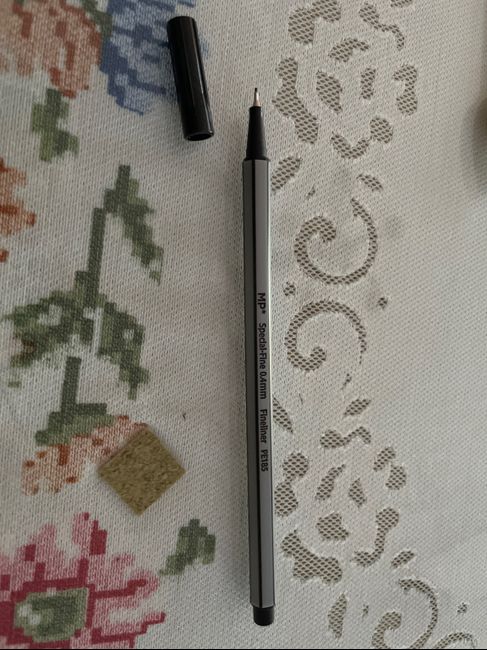 cuadro de firmas - Bolígrafo/rotulador? 5