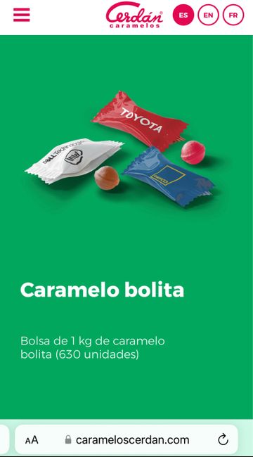 Caramelos personalizados 2