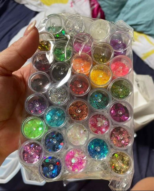¿Qué es un glitter sin purpurina? 1