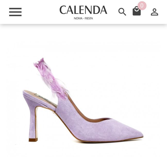 Zapato lila 5