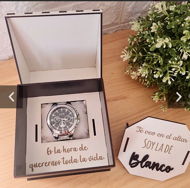 Regalo Novio Caja Reloj 3