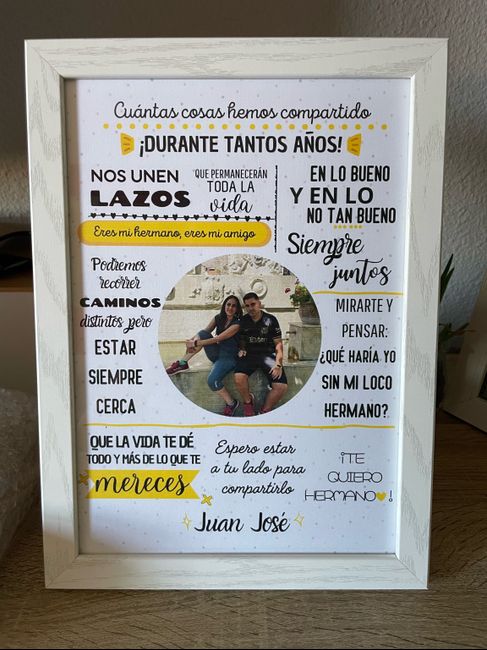 Regalo abuelos y hermanos 2