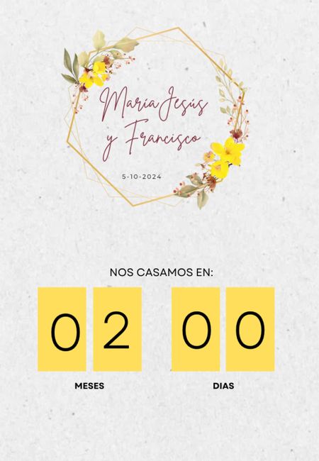 a 2 meses 👰🏻‍♀️🤵🏻 1