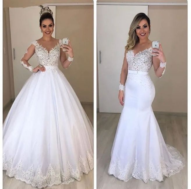 1 o 2 vestidos, ¿por cual apuestas? 1