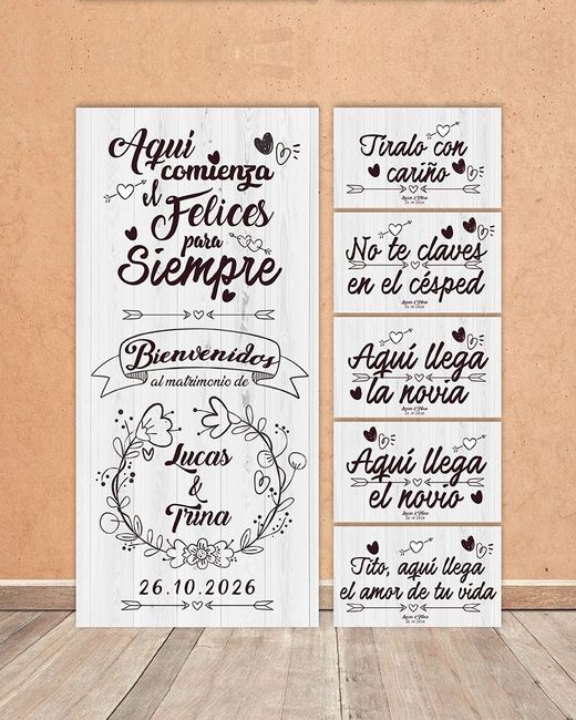 ¿Ideas de frases de amor / bodas? 10