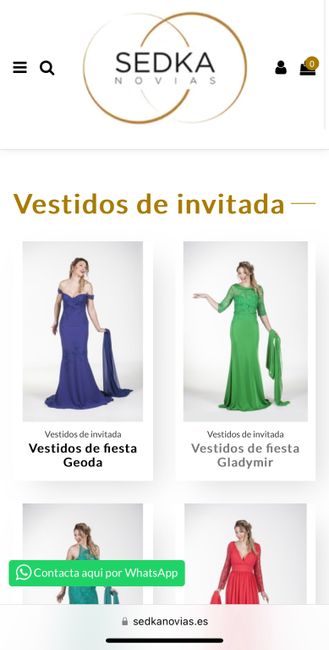 Vestido invitada y madrina 1