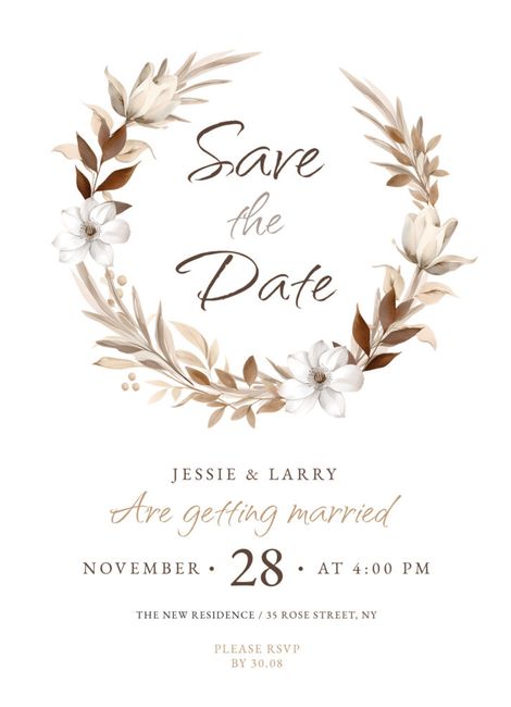 Ideas Save the Date originales 2