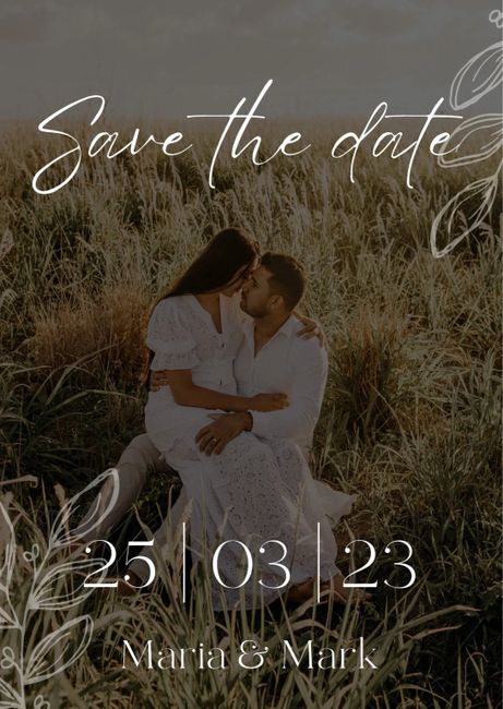 Ideas Save the Date originales 5