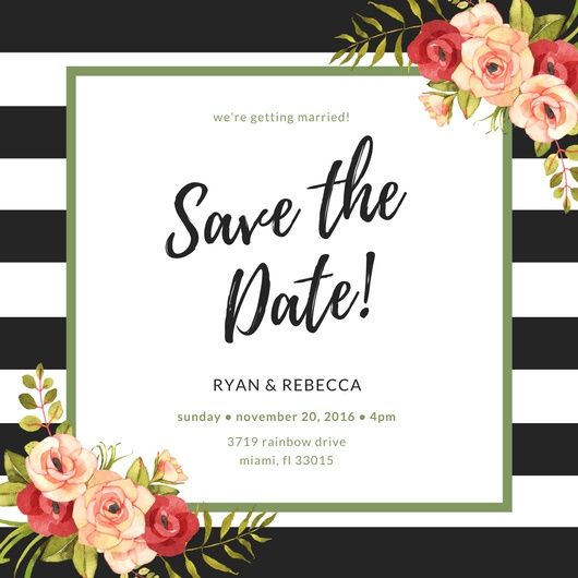 Ideas Save the Date originales 12