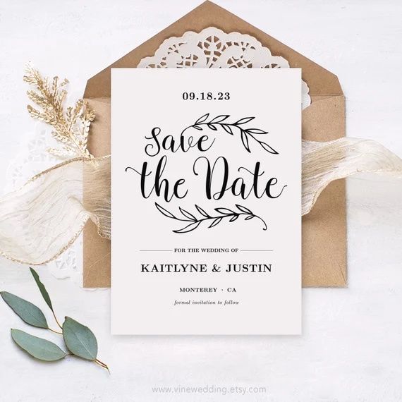 Ideas Save the Date originales 13