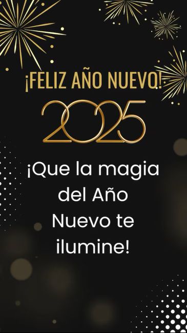 Feliz año 1