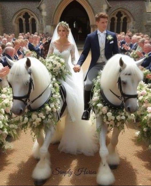 Que llegan los novios!! 6