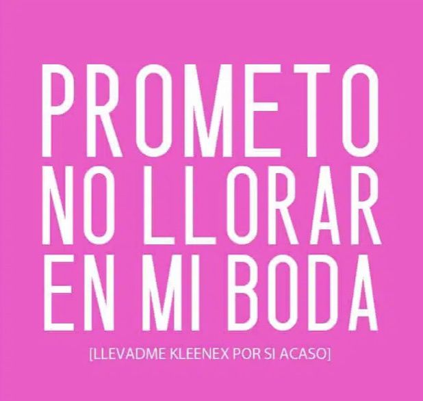Frases con las que más de unos novios pueden sentirse identificados 3