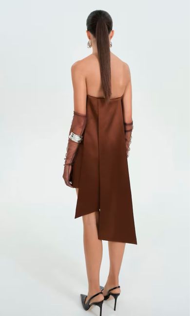 Vestidos lisos de invitada en Mango con descuentos 2