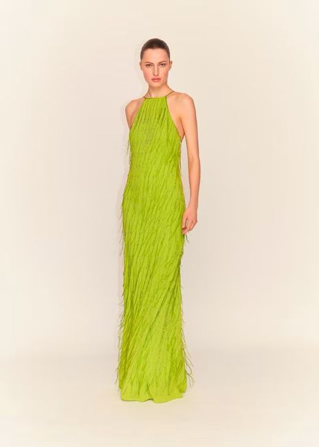 Vestidos lisos de invitada en Mango con descuentos 15