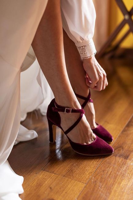 Zapatos de novia: color distinto al blanco? 6