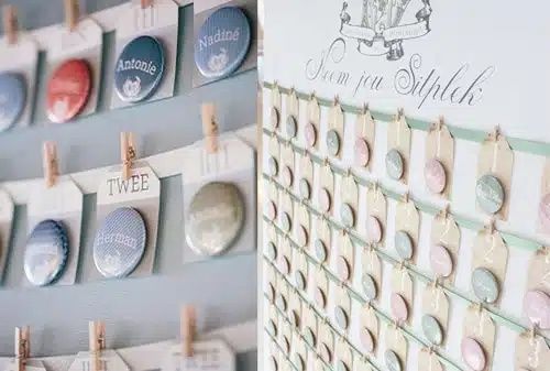 Como presentar las chapas en tu boda 5