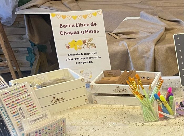 Como presentar las chapas en tu boda 13