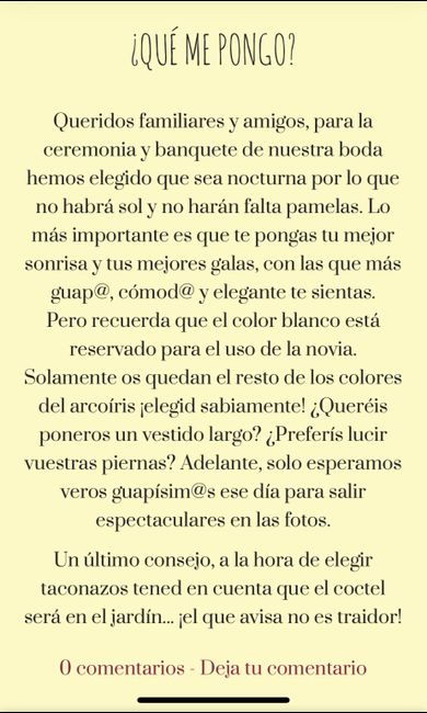 Dress Code, ayuda !!! 1
