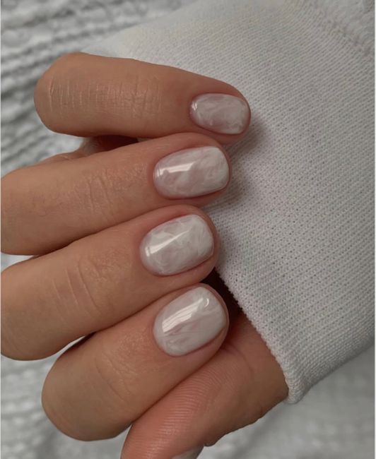 Uñas de novia con estilo para primavera 12