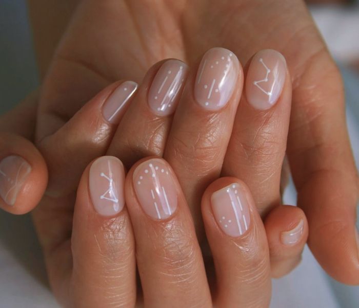 Uñas de novia con estilo para primavera 18